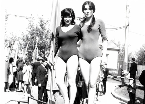 Ukrajinské gymnastky niekde pri Luhansku 1973